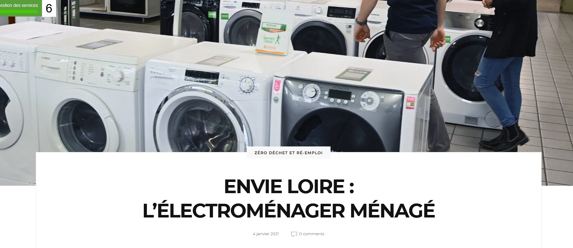 « ENVIE Loire, L’électroménager Ménagé » – SEM Le Mag