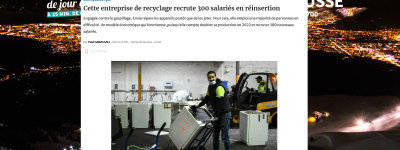 ENVIE Recrute 300 Postes En Insertion Sur Le Rhône Et La Loire